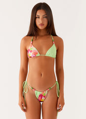 Rach Bikini Top - Green Tropical