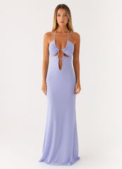 Roberta Maxi Dress - Heather Blue