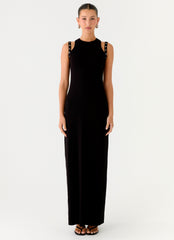 Rockstar Maxi Dress - Black