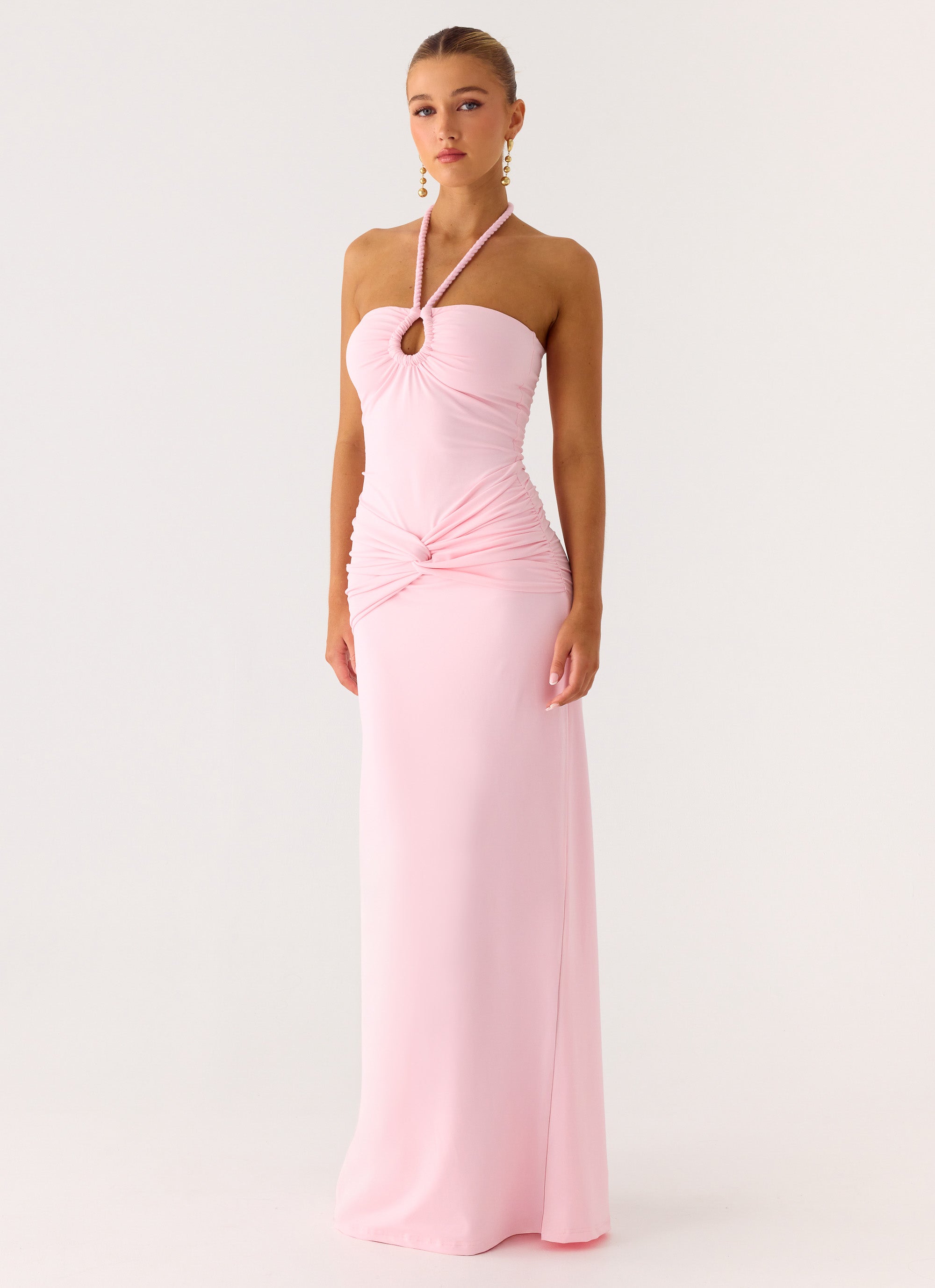 Sacred Maxi Dress - Pale Pink