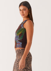 Safari Tank - Chocolate