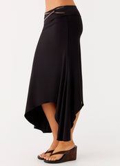 Seattle Midi Skirt - Black