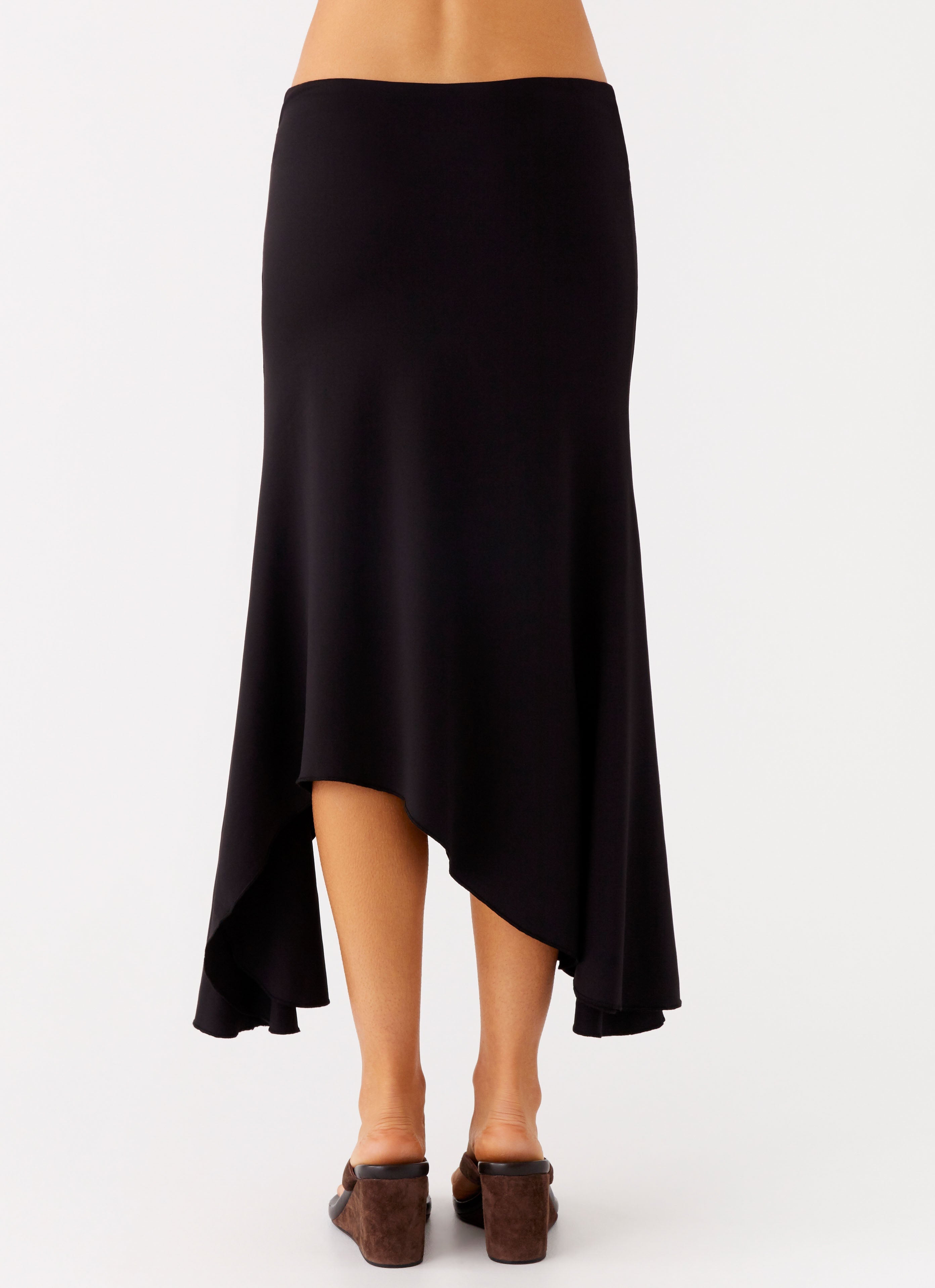 Seattle Midi Skirt - Black