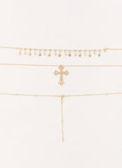 Sinner Multi Necklace - Gold