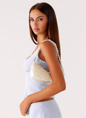 Sunkissed Story Shoulder Bag - Pearl