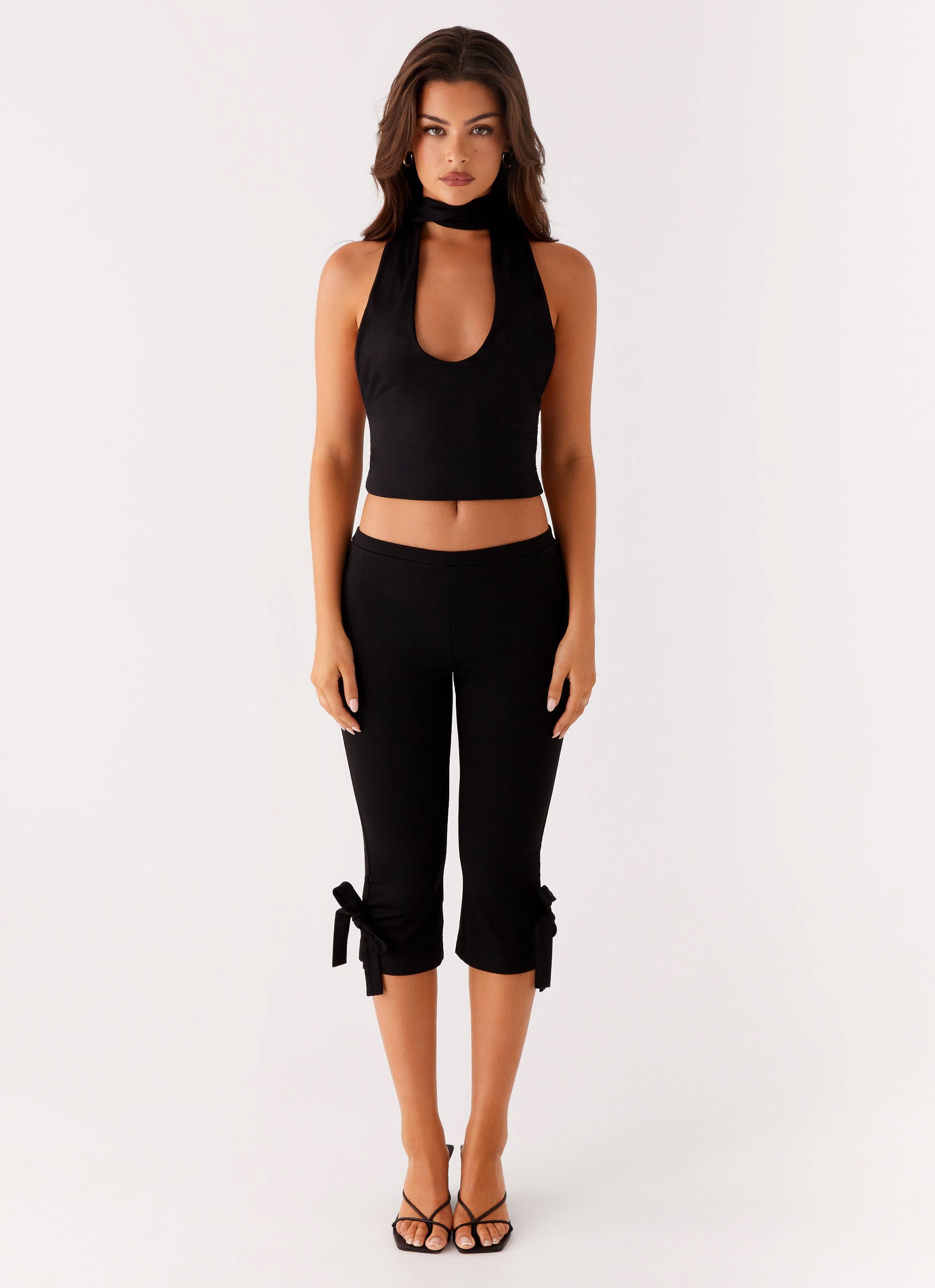 Takeover Capri Pants - Black