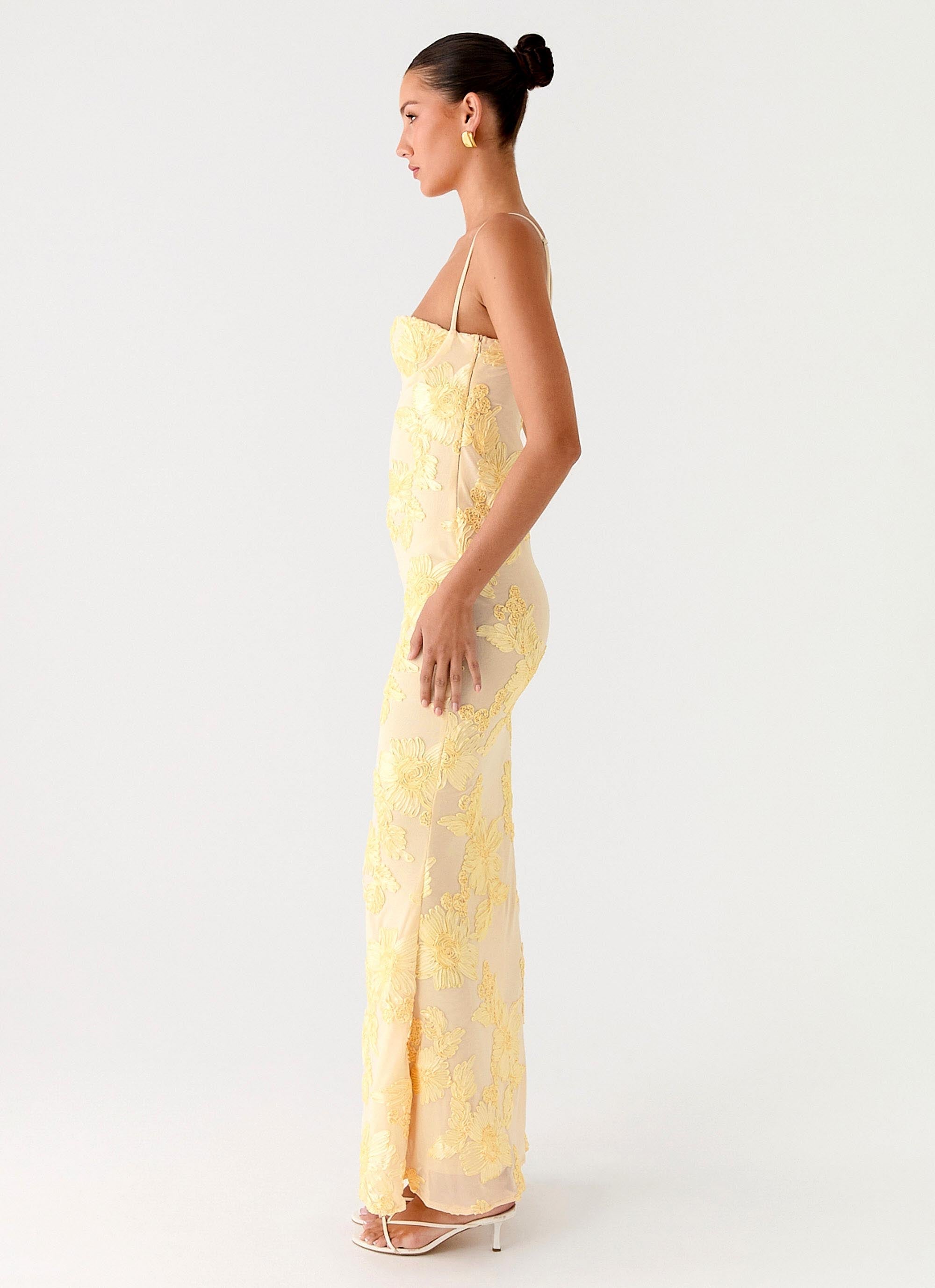That Girl Maxi Dress - Lemon