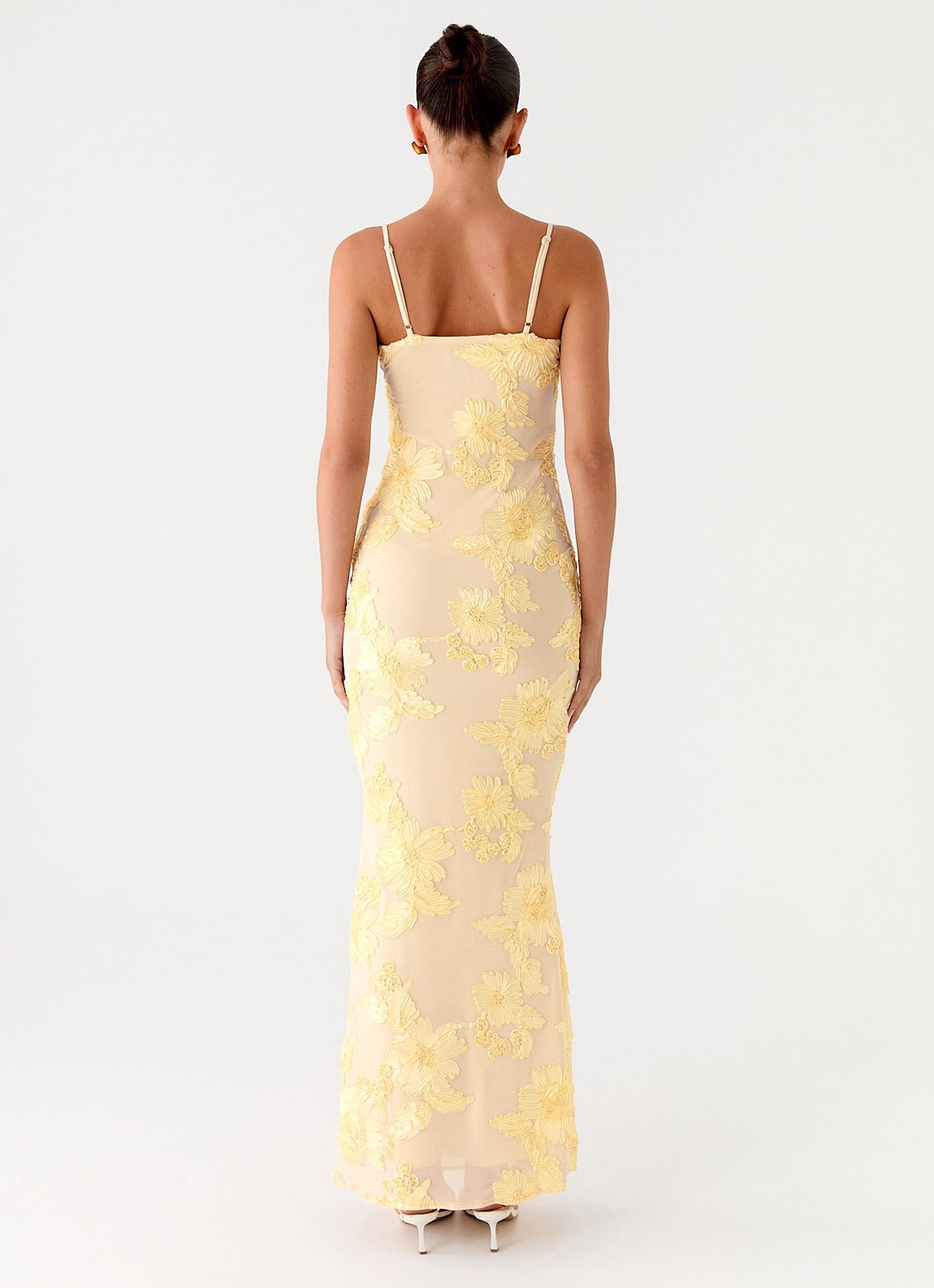 That Girl Maxi Dress - Lemon