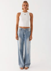 Veda Tank Top - White