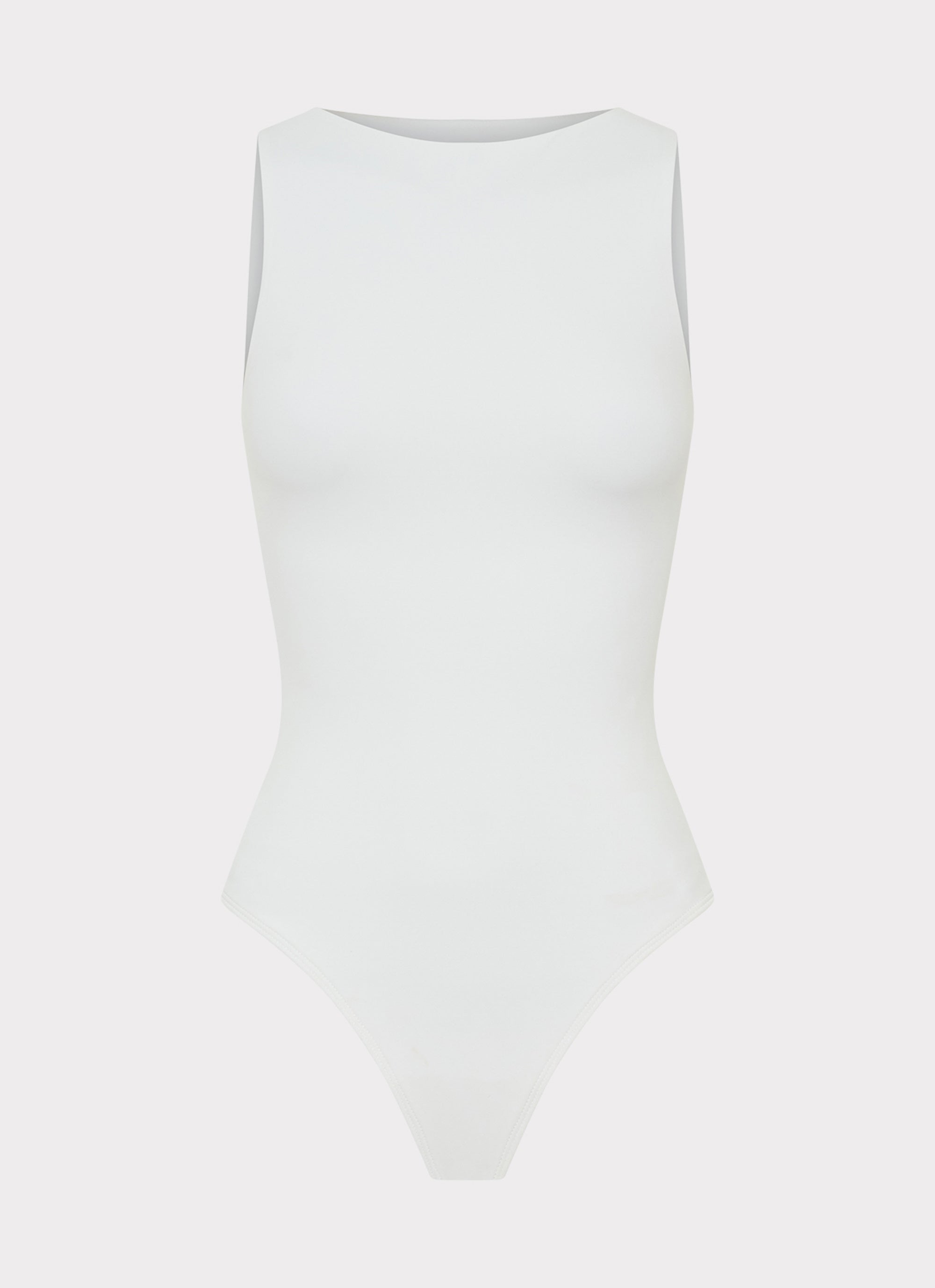 Vincenza Bodysuit - White