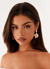 Wendy Earrings - Pink